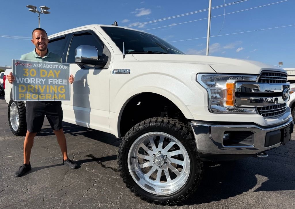 White 2020 Ford F-150 Pickup Truck Four-Wheel Drive