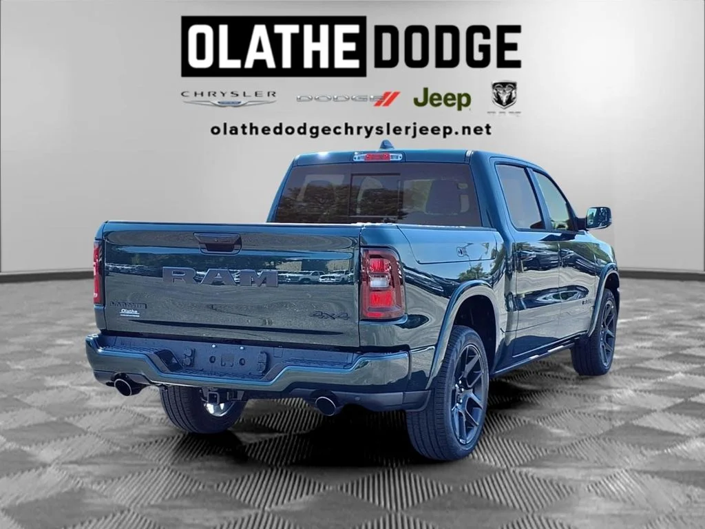 New 2027 Serrano-Green Metallic Exterior Paint RAM Laramie image 26