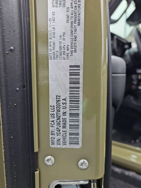 New 2026 41 Exterior Paint Jeep Rubicon image 27