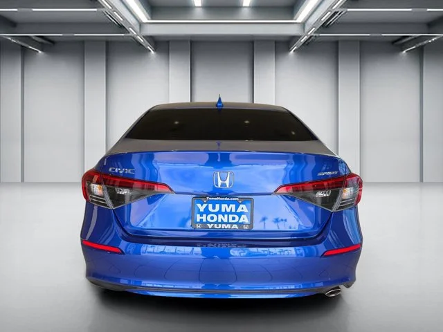 Certified Used 2024 Aegean Blue Metallic Honda 2.0L 4D SPORT image 6
