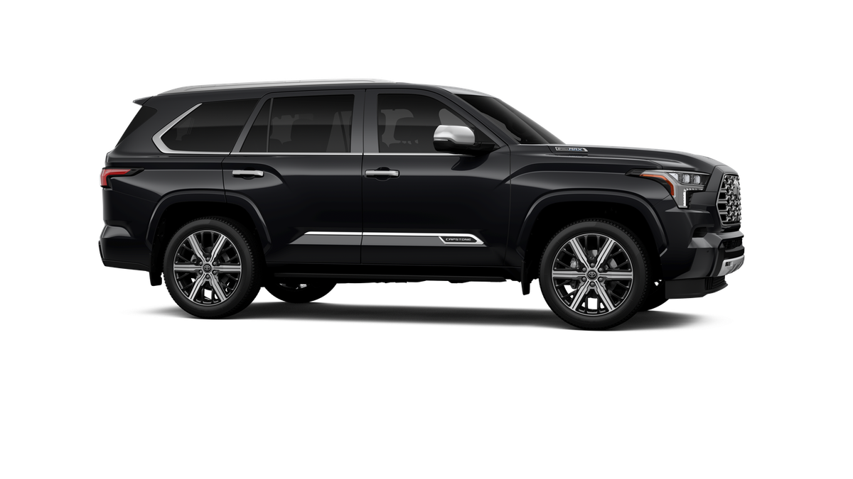 New 2026 Midnight Black Metallic Toyota Capstone image 13