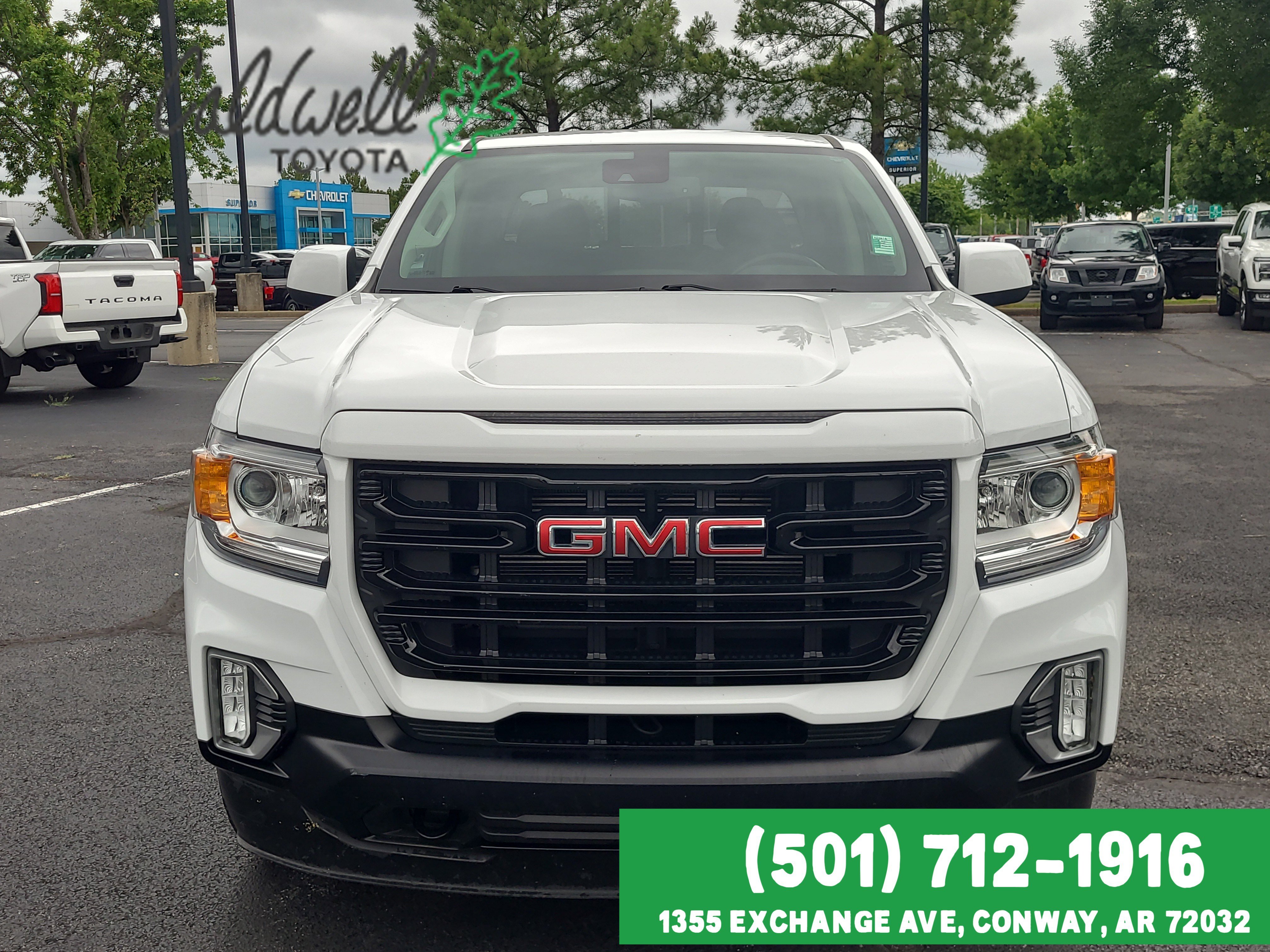 Used 2021 GMC Canyon Elevation with VIN 1GTG6CEN5M1215909 for sale in Little Rock
