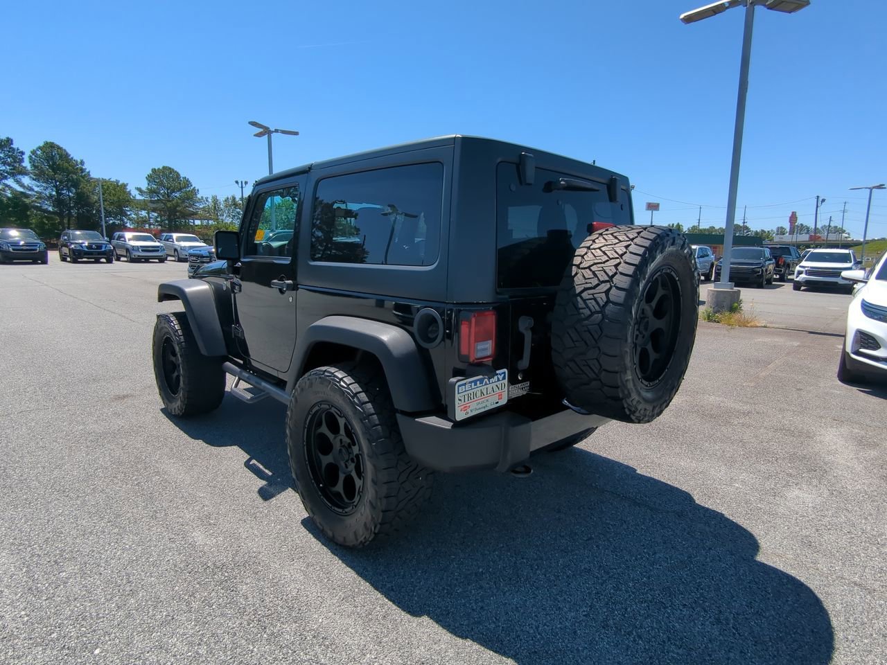 Used 2017 Black Jeep Willys Wheeler image 6