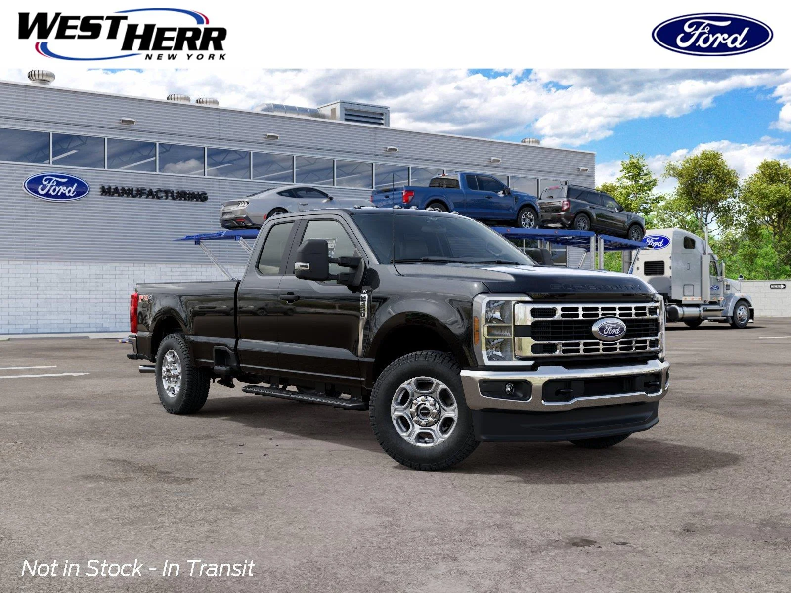 New 2027 Agate Black Metallic FORD F-350® XLT image 1
