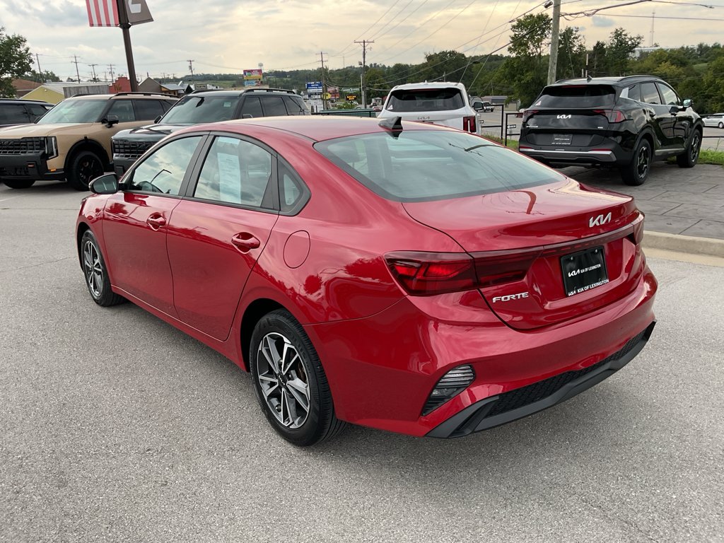 Certified Used 2023 Currant Red Kia LXS image 8