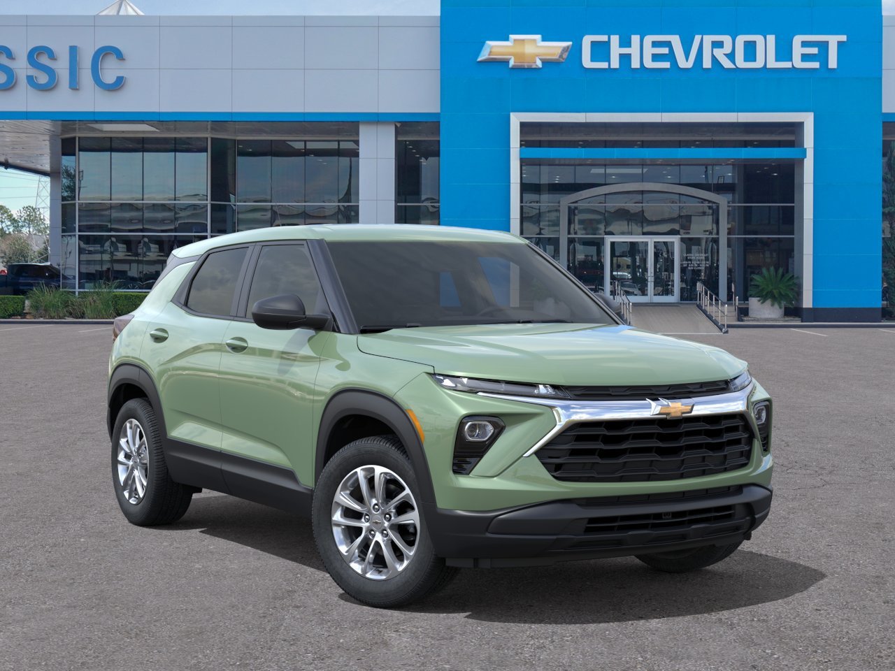 2026 Chevrolet Trailblazer LS Green at Classic Elite Chevrolet Sugar Land
