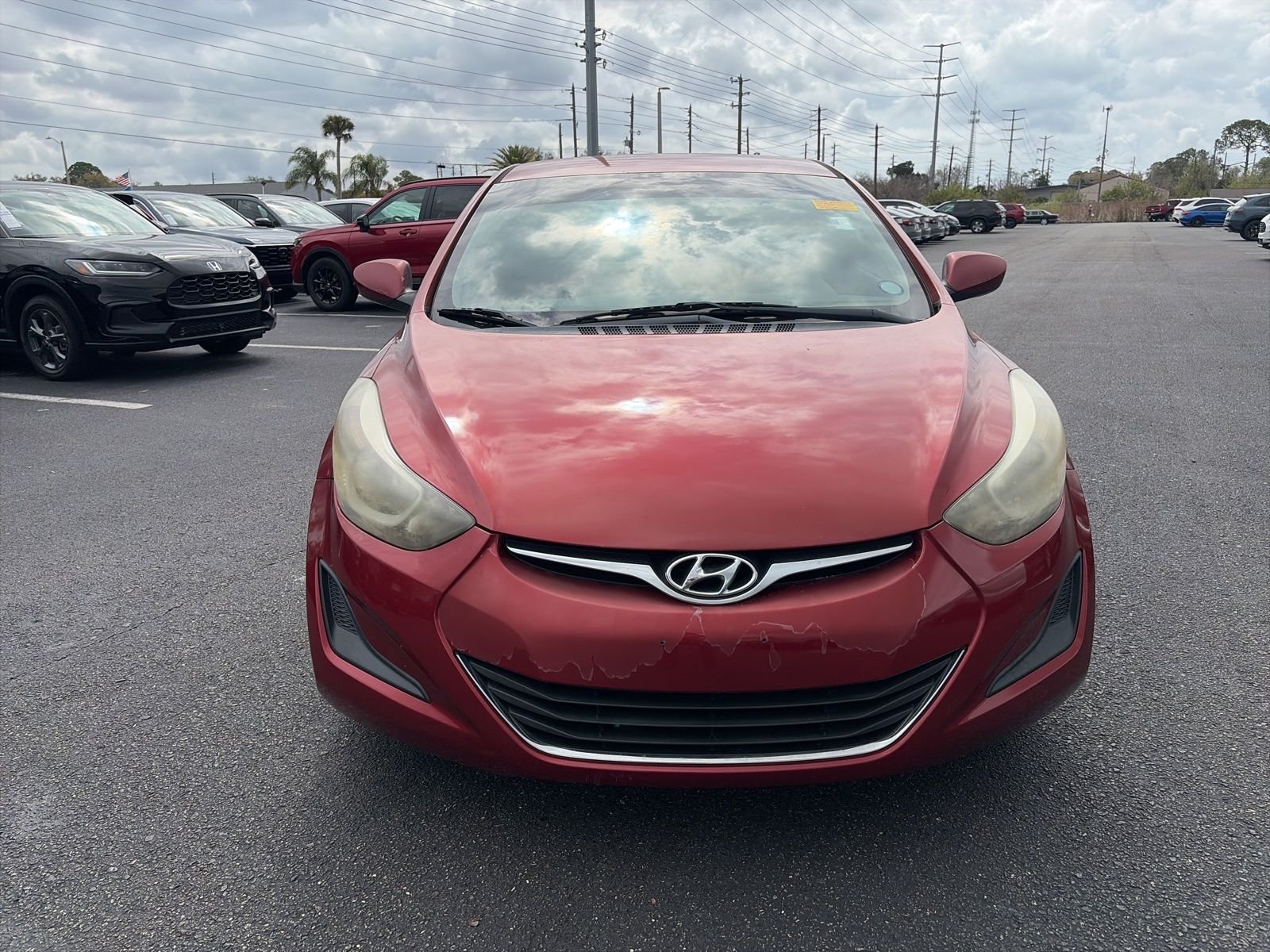 Used 2016 Hyundai Elantra SE with VIN 5NPDH4AE7GH701241 for sale in Port Richey, FL
