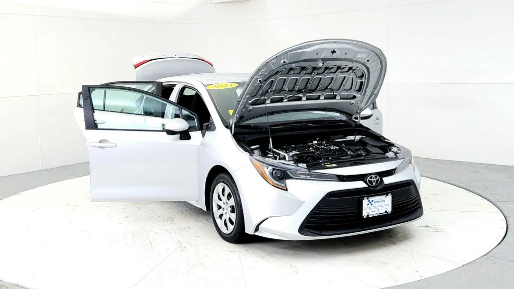 Used 2023 Silver Toyota LE image 9