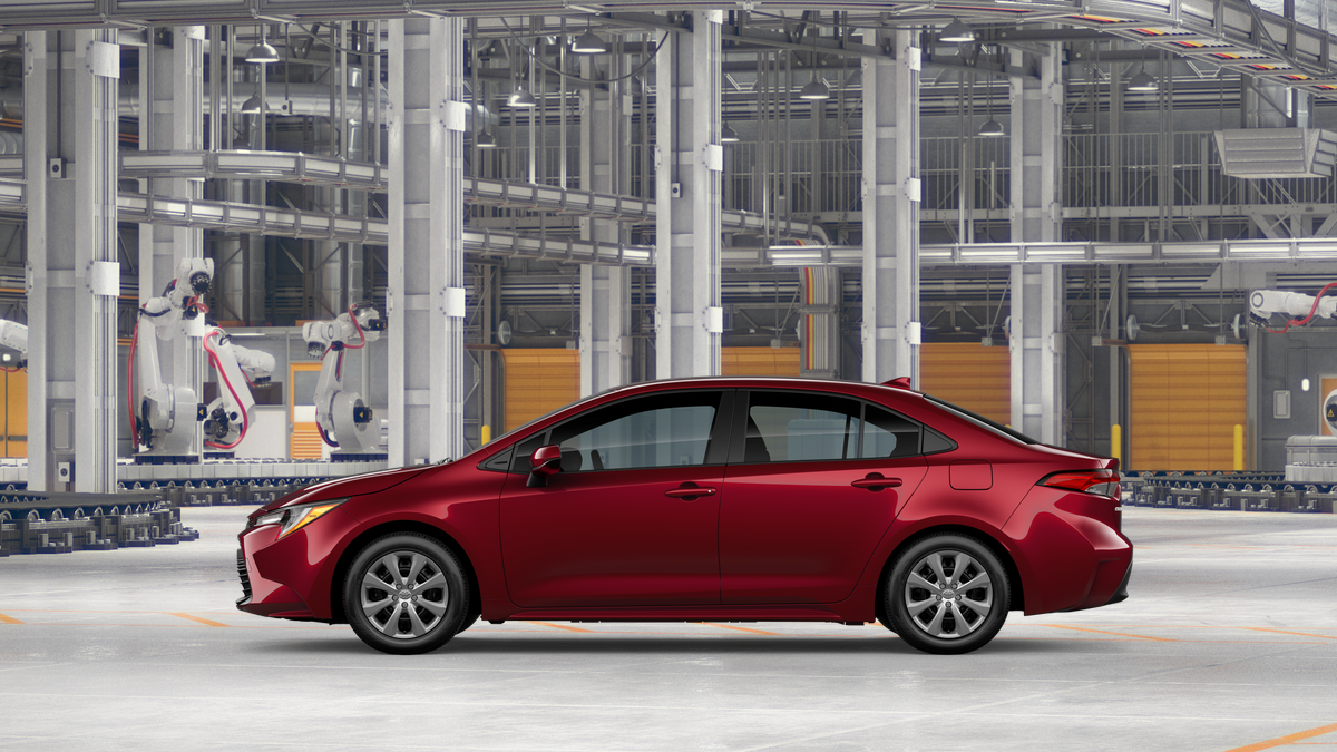 New 2026 Ruby Flare Pearl Toyota LE image 4
