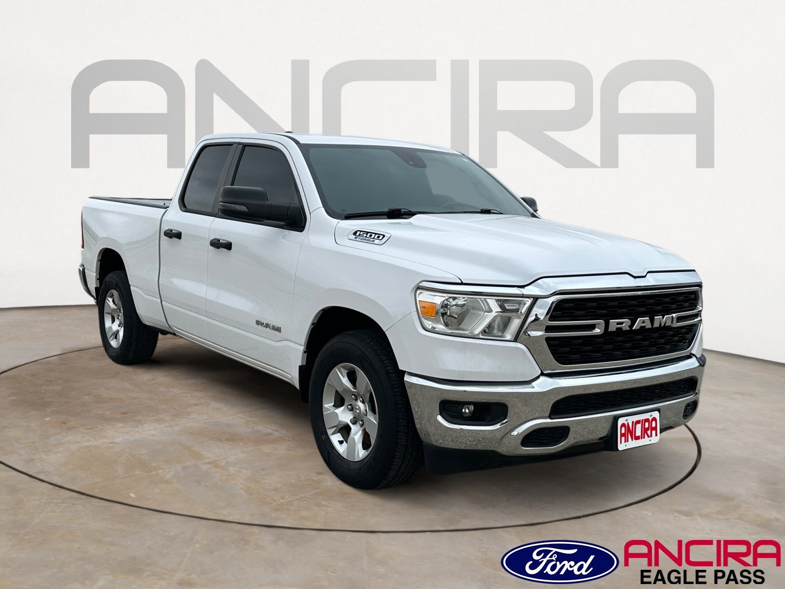 Used 2023 Bright White Clearcoat Ram Lone Star image 1