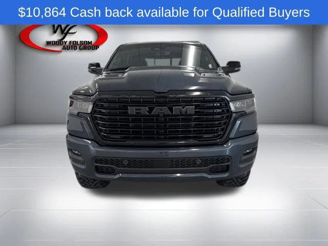 New 2026 Forged Blue Metallic Exterior Paint RAM Laramie image 2