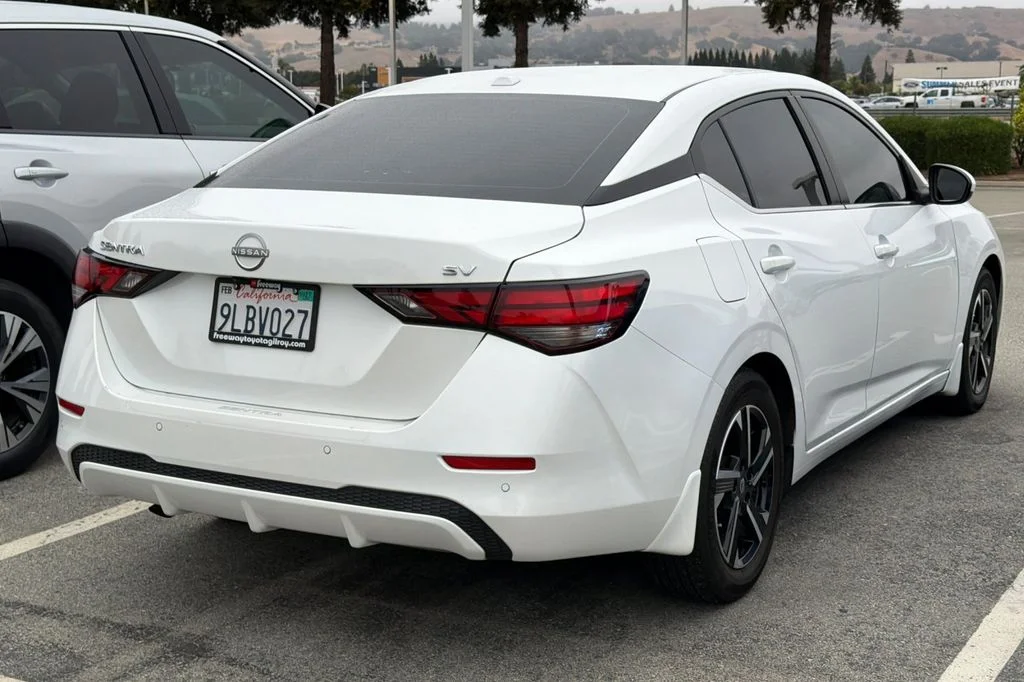 Used 2024 Aspen White Tricoat Nissan SV image 5