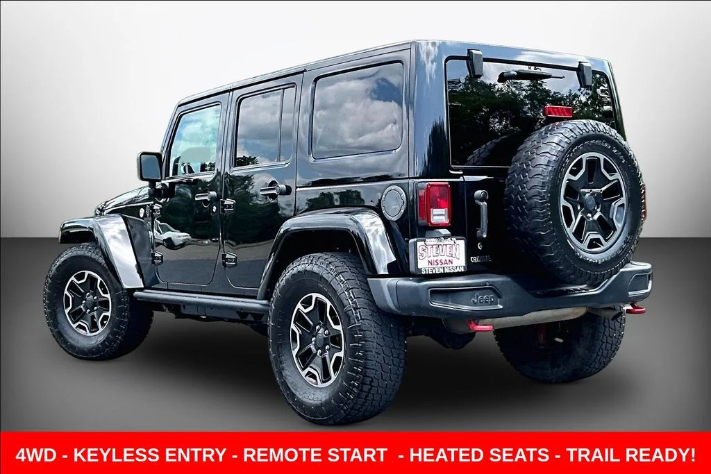Used 2017 Black Jeep Unlimited Rubicon image 4