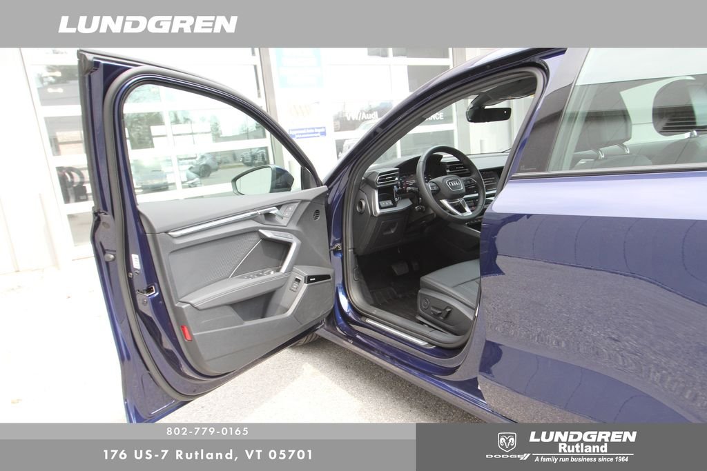 Used 2025 Blue Audi 40 Premium Plus image 11