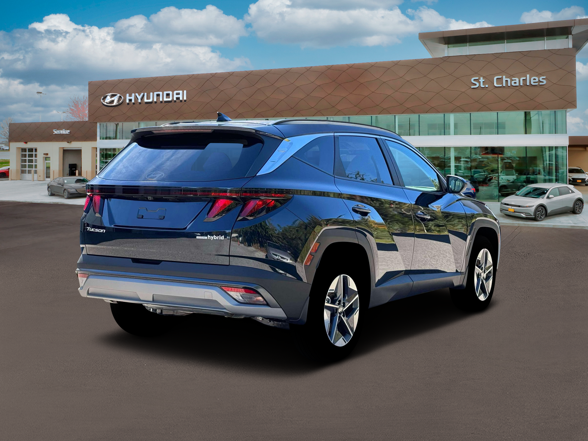 New 2026 Blue Hyundai SEL AWD image 7