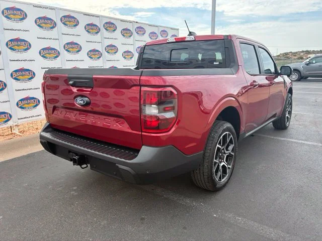 Used 2025 Ruby Red Metallic Ford Lariat image 4