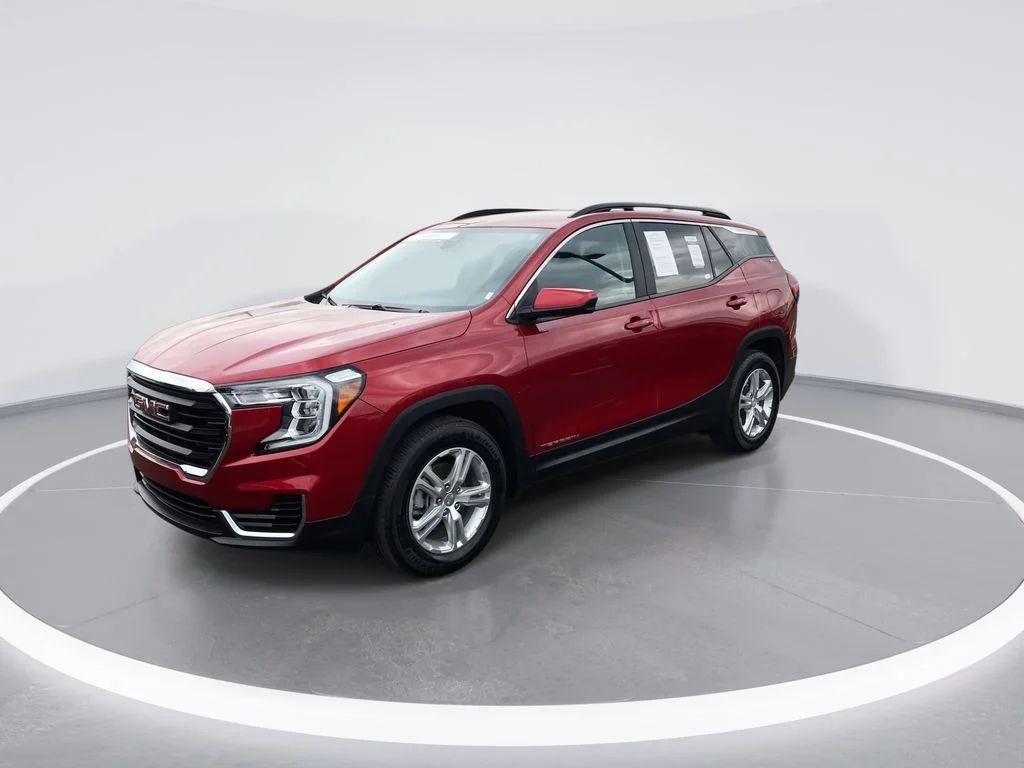 Certified Used 2023 Red GMC SLE image 4