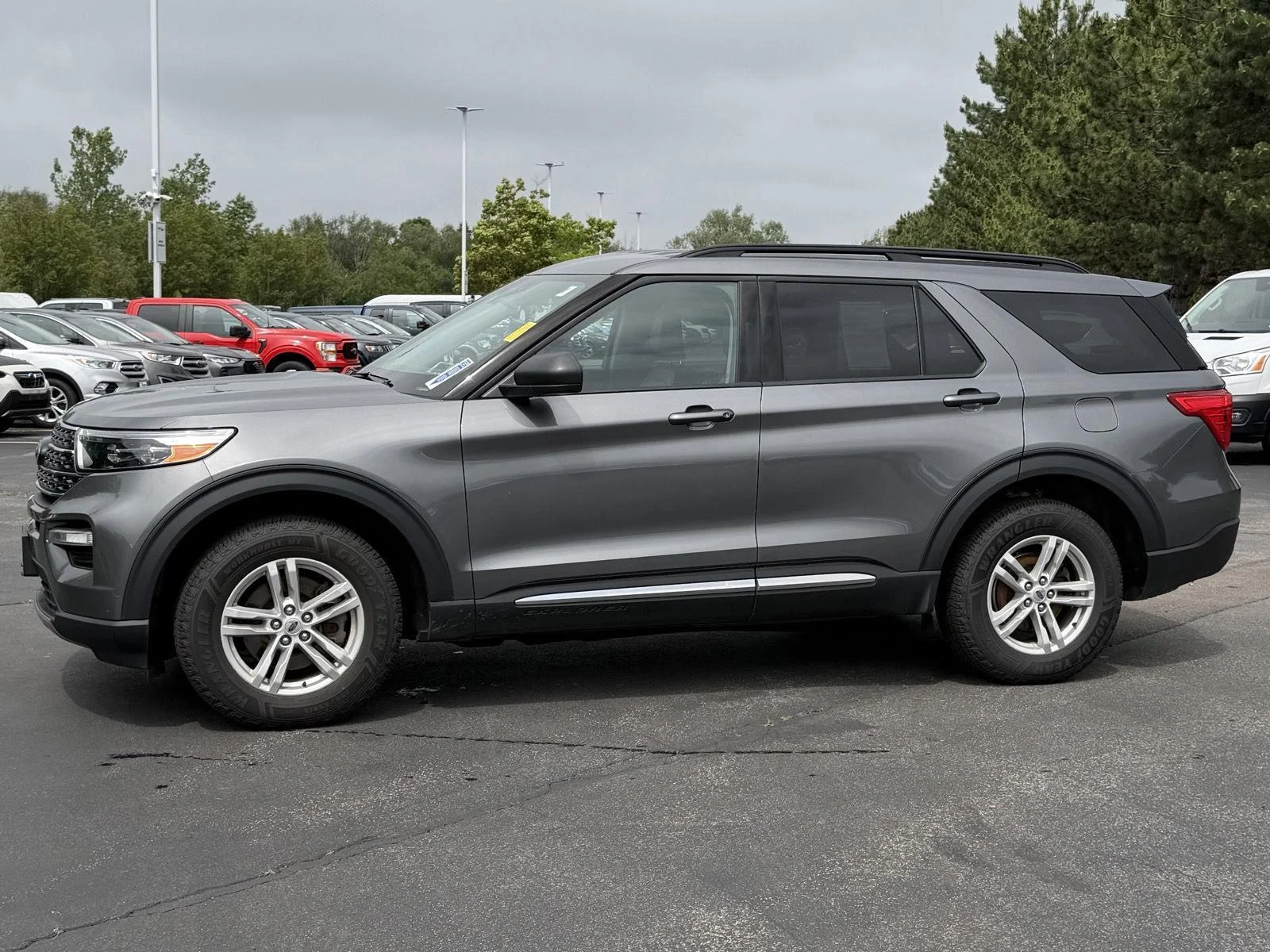 Used 2023 Carbonized Gray Ford XLT image 2
