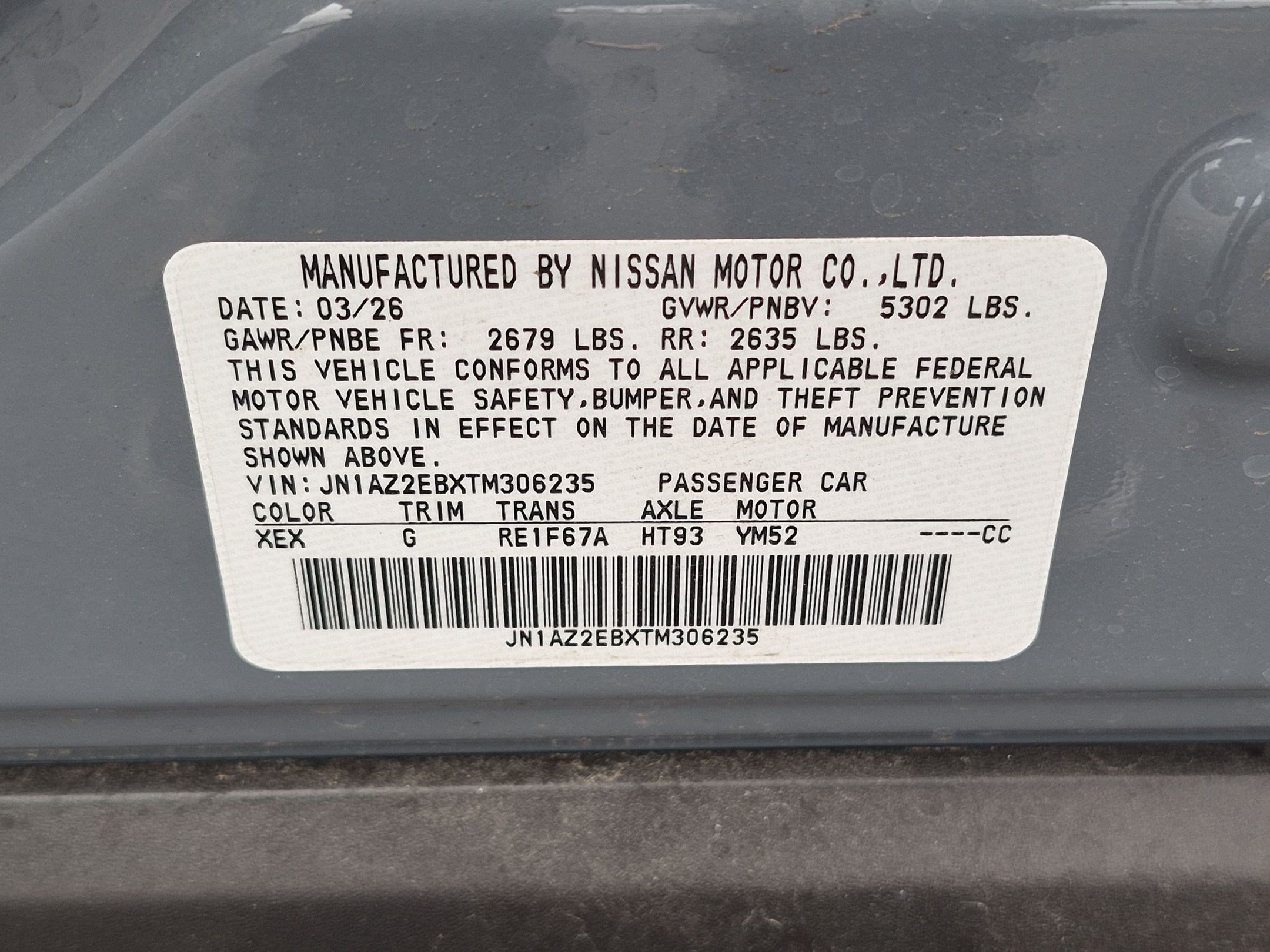 New 2026 Boulder Gray Pearl / Super Black Two-tone Nissan Platinum+ image 17
