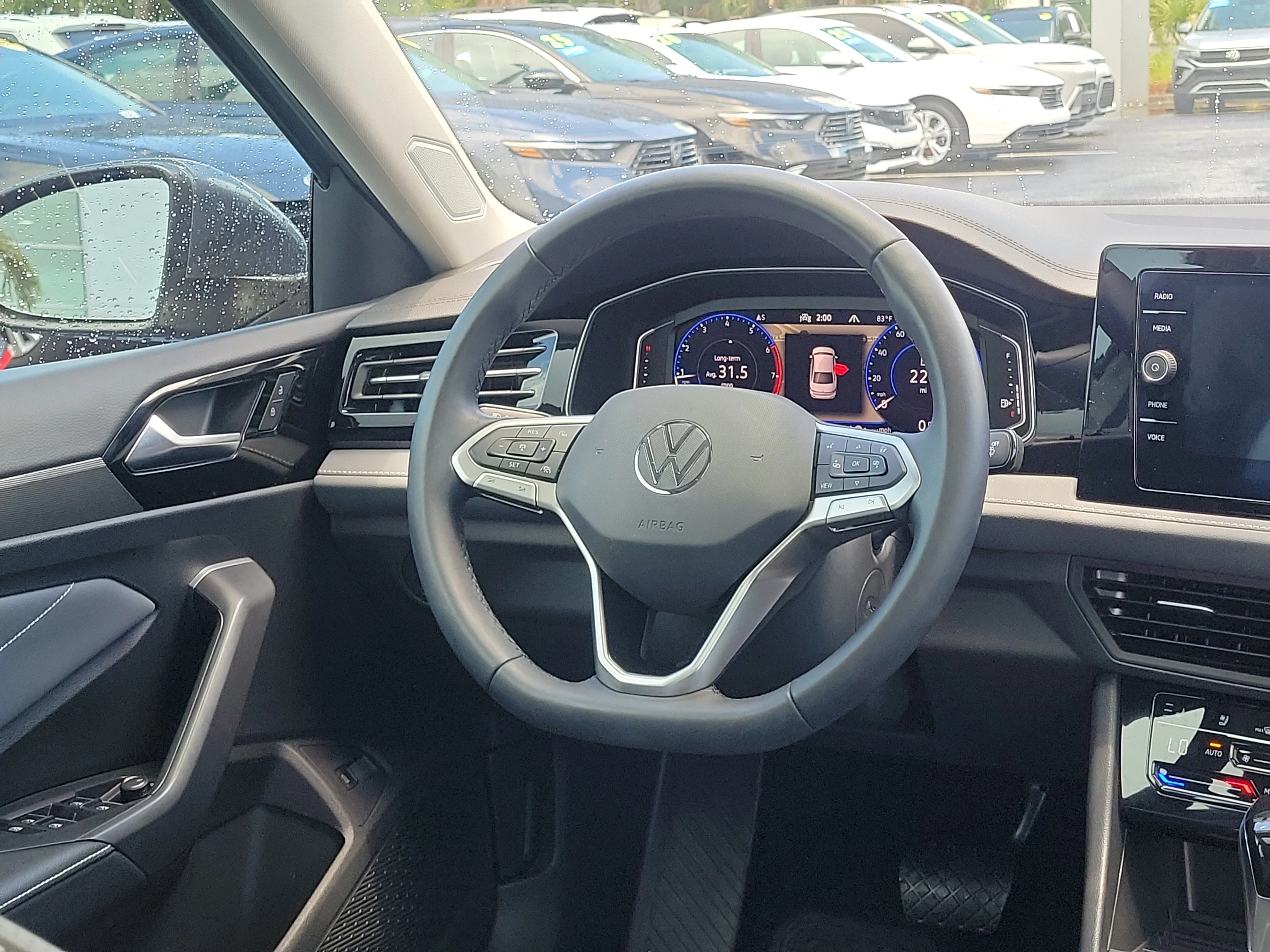 Used 2025 Pyrite Silver Metallic Volkswagen 1.5T SEL image 3