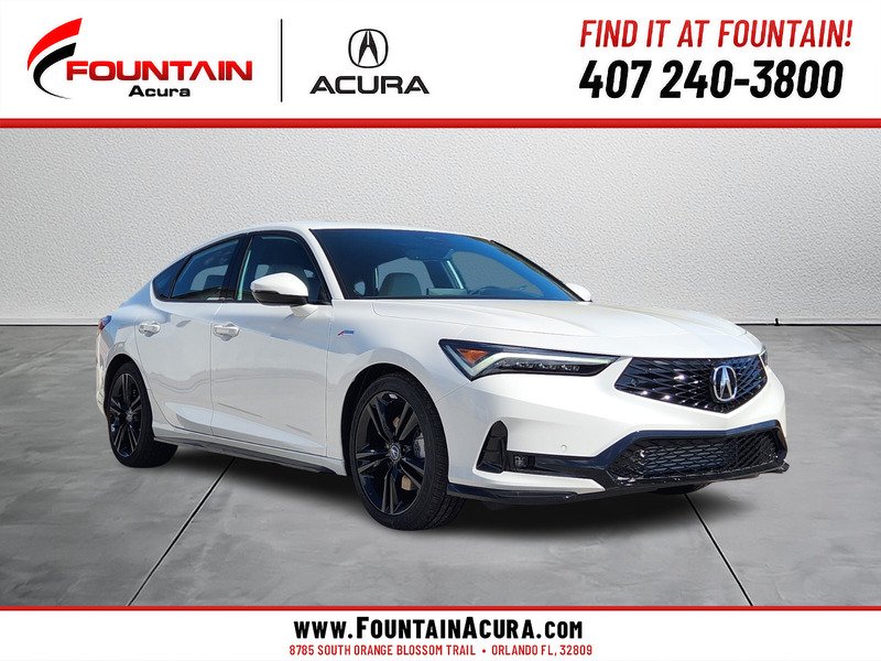 New 2026 Platinum White Pearl Acura W/A-SPEC TECHNOLOGY PACKAGE image 1
