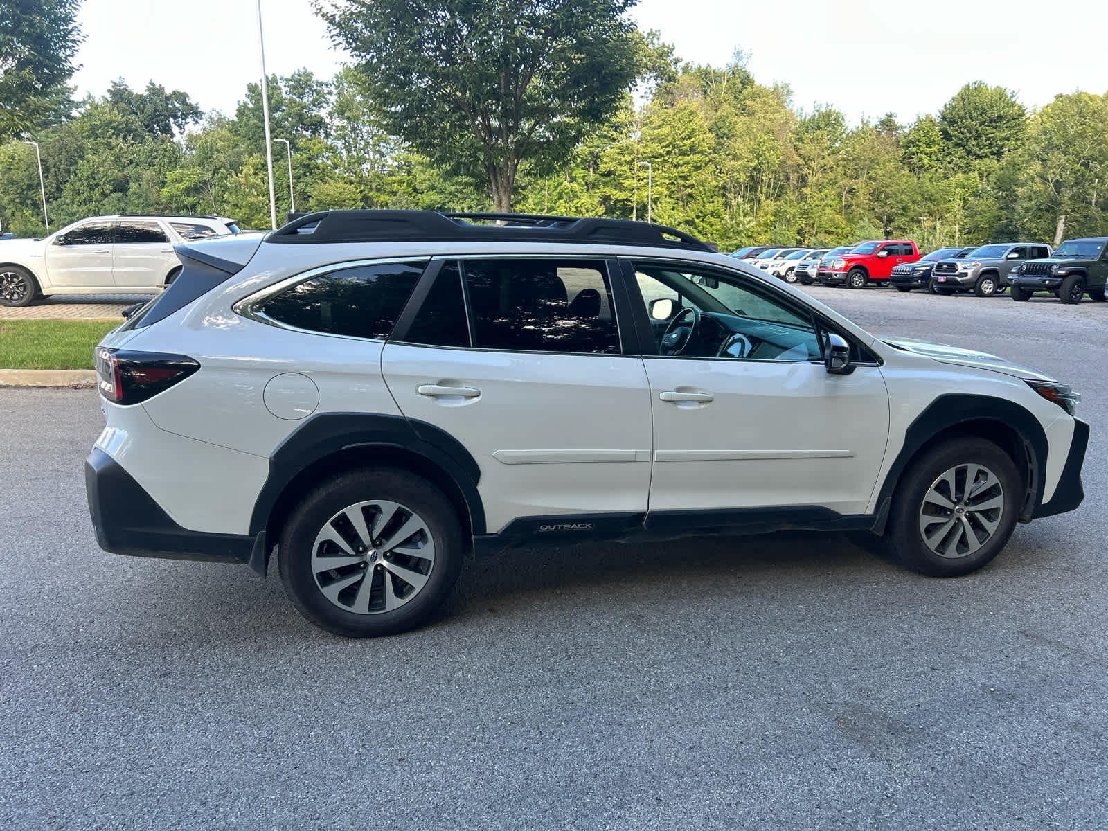 Used 2024 Crystal White Pearl Subaru Premium image 5