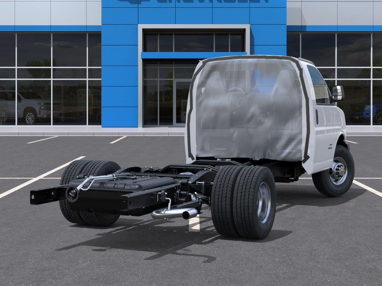 New 2025 Summit White Chevrolet 1WT image 4