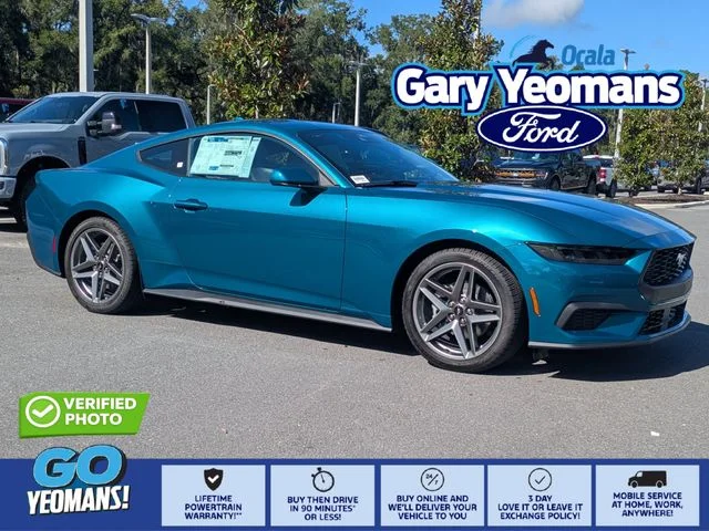 New 2026 Adriatic Blue Metallic Ford EcoBoost® Fastback image 1
