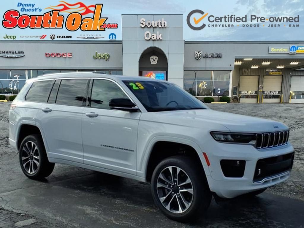 Used 2023 White Jeep Overland image 1