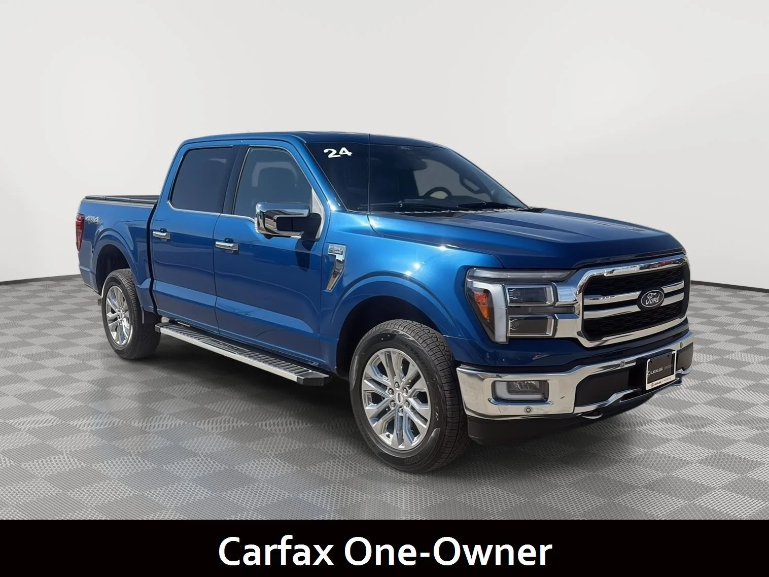 Used 2024 Atlas Blue Ford LARIAT image 1