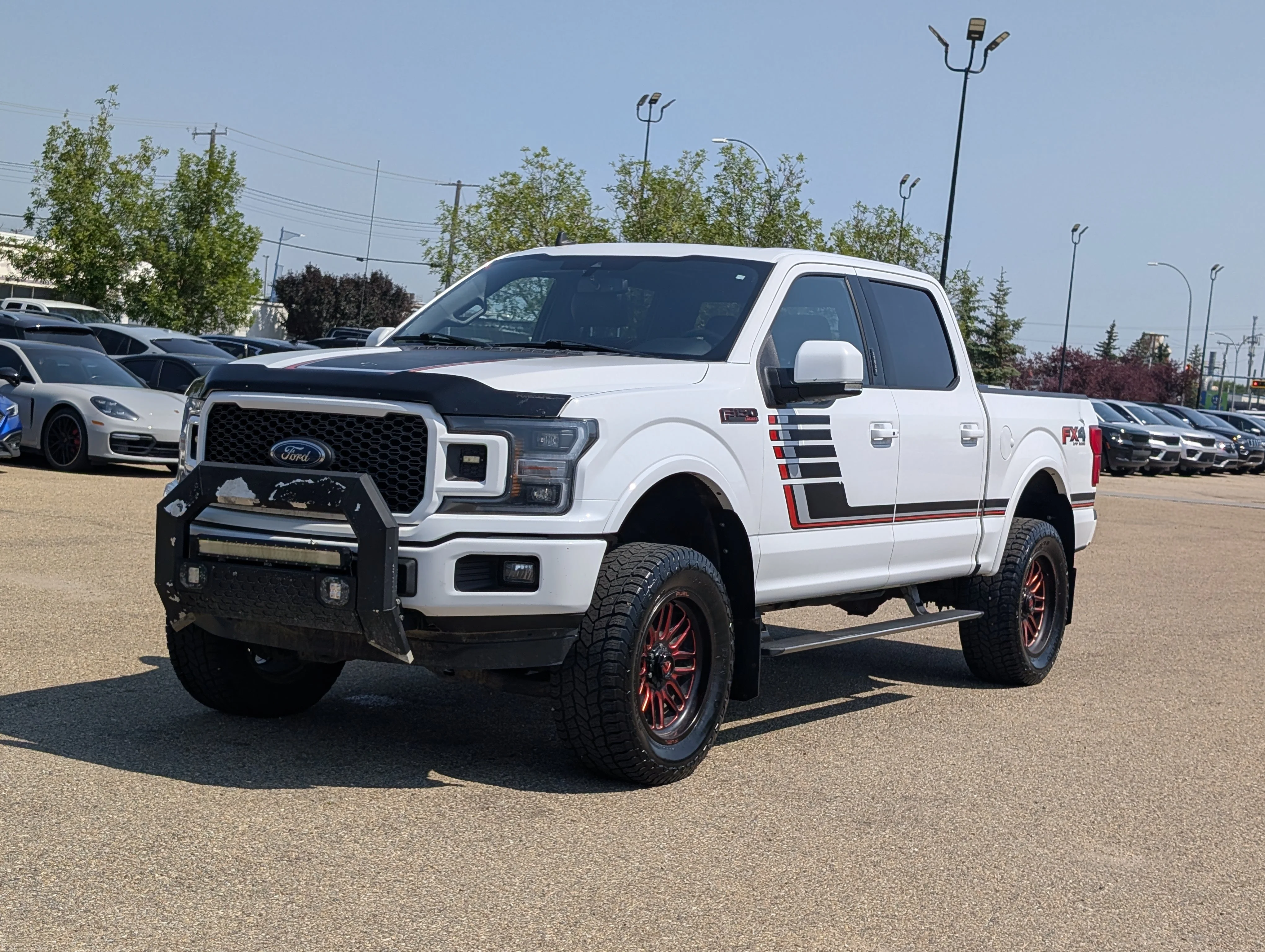 Used 2019 Oxford White Ford XL 4WD SuperCrew 5.5