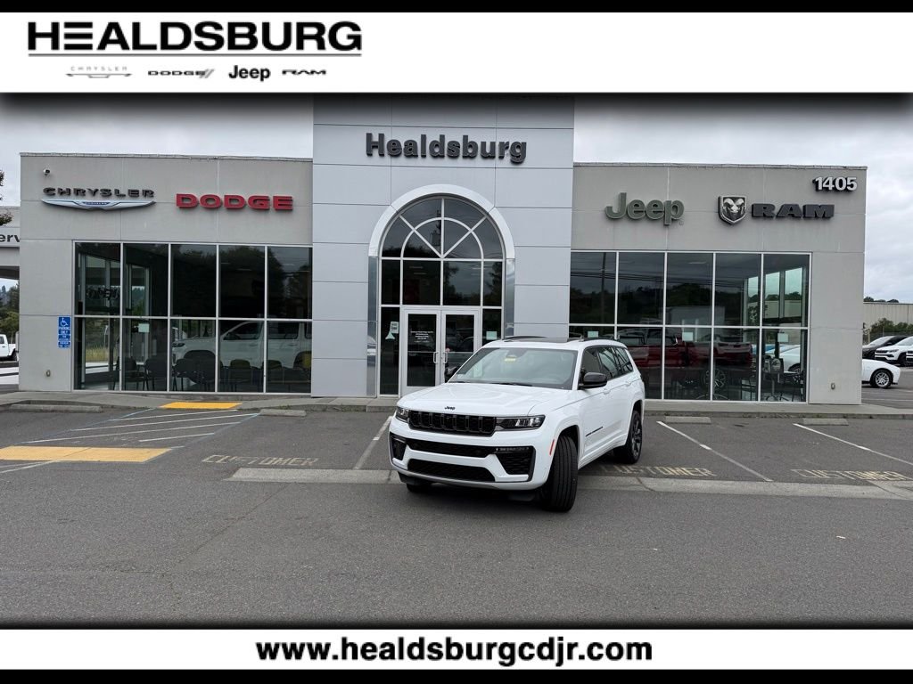 New 2026 Bright White Clear-Coat Exterior Paint Jeep Limited image 1