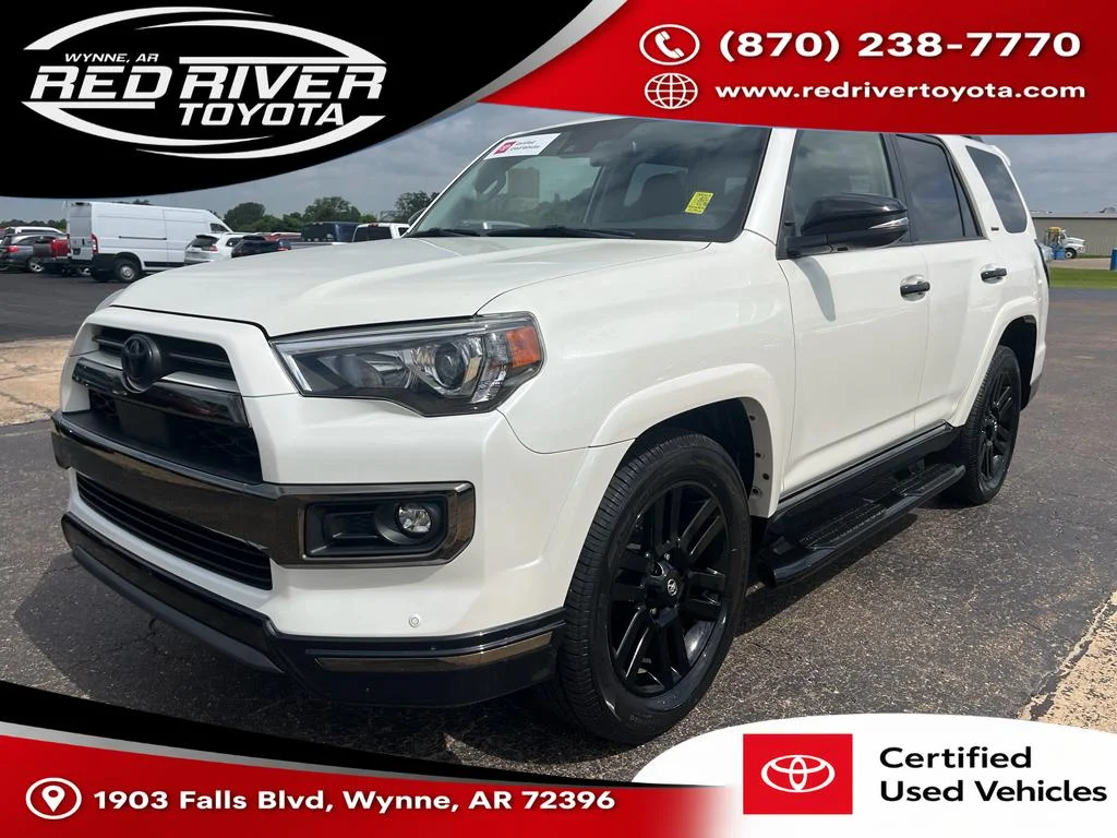 Certified Used 2021 Blizzard Pearl Toyota Nightshade image 1