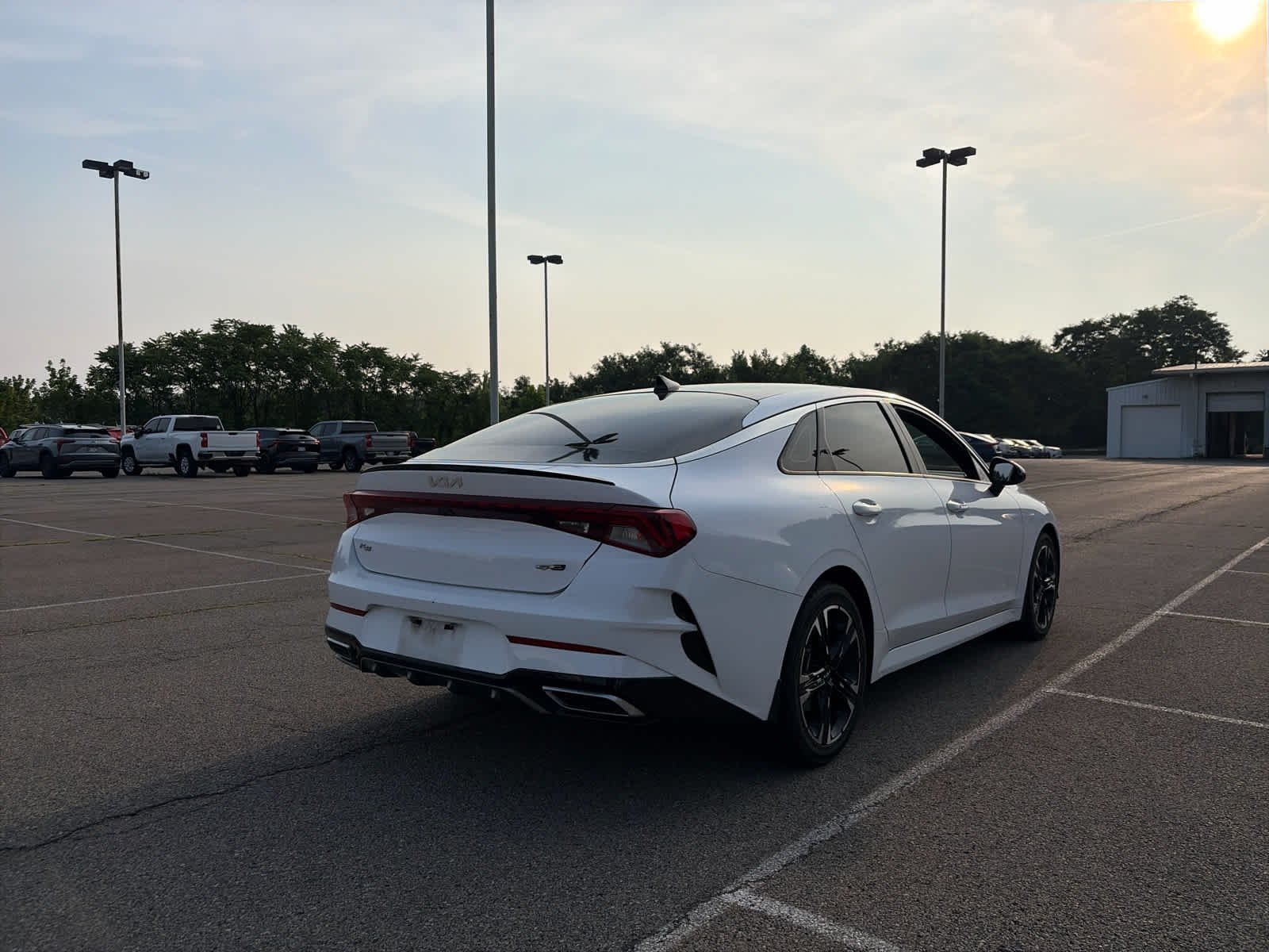 Used 2022 White Kia GT-Line image 2