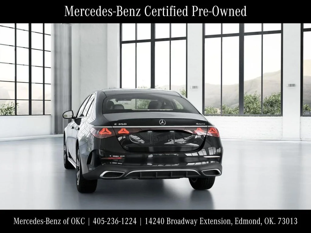 Certified Used 2025 Black Mercedes-Benz E 350 image 27