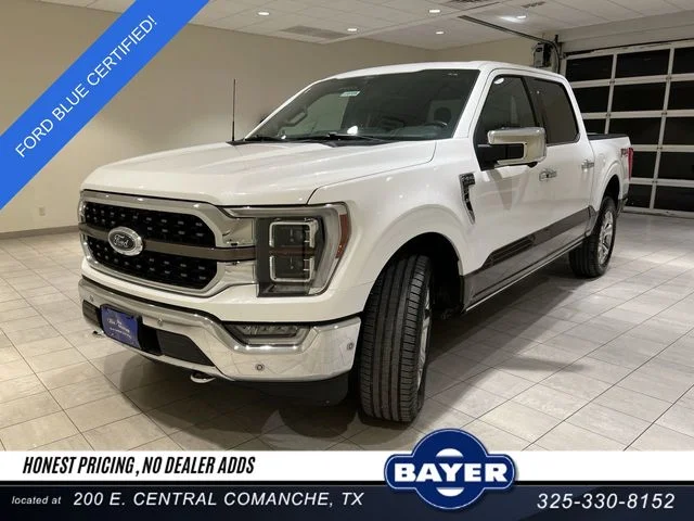 Certified Used 2021 Star White Ford King Ranch image 1