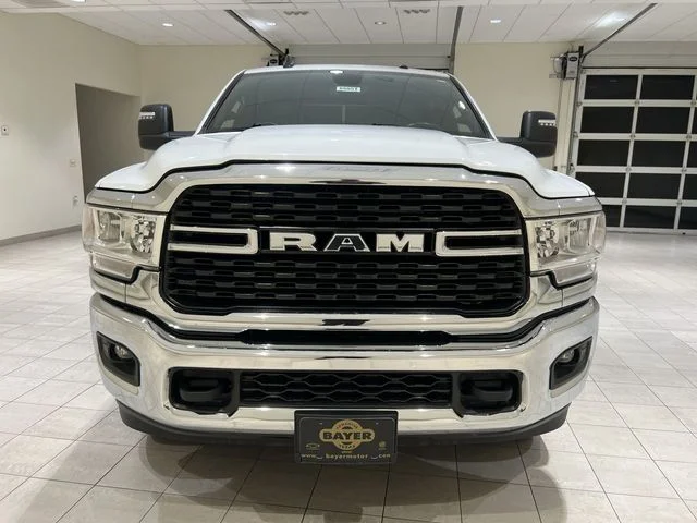 Used 2024 Bright White Clearcoat Ram Big Horn image 8