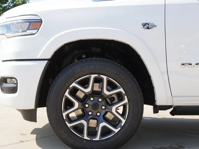 New 2027 Bright White Clear-Coat Exterior Paint RAM Laramie image 8