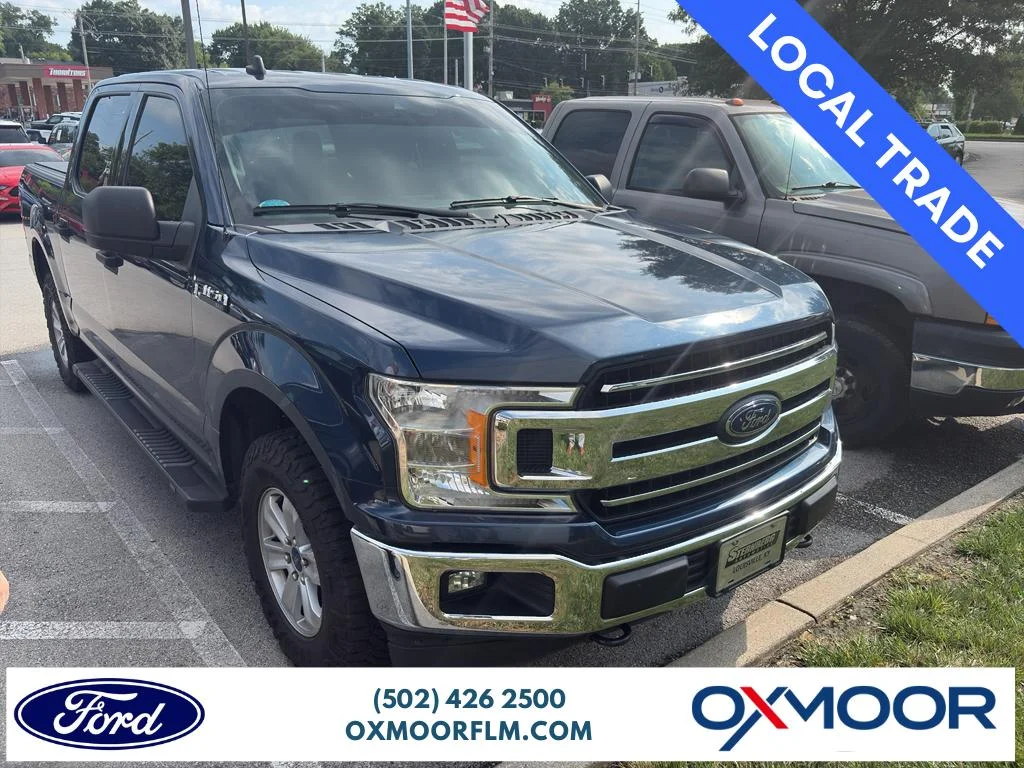 Used 2019 Blue Jeans Metallic Ford XLT image 1
