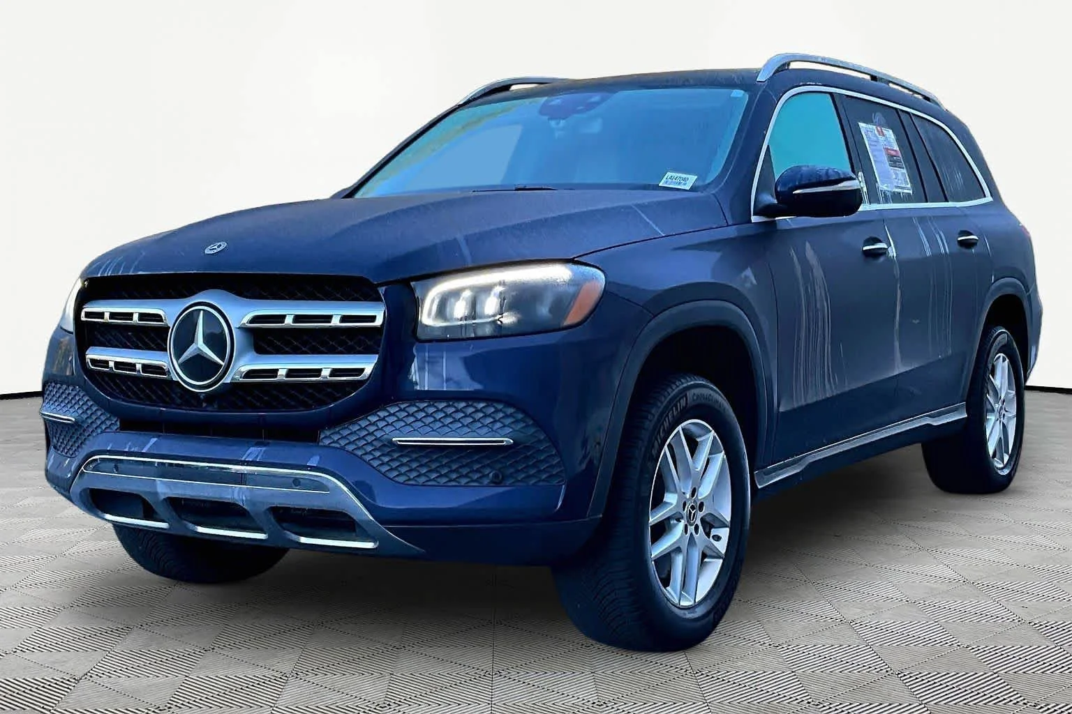 Used 2020 Lunar Blue Metallic Mercedes-Benz GLS 450 image 2