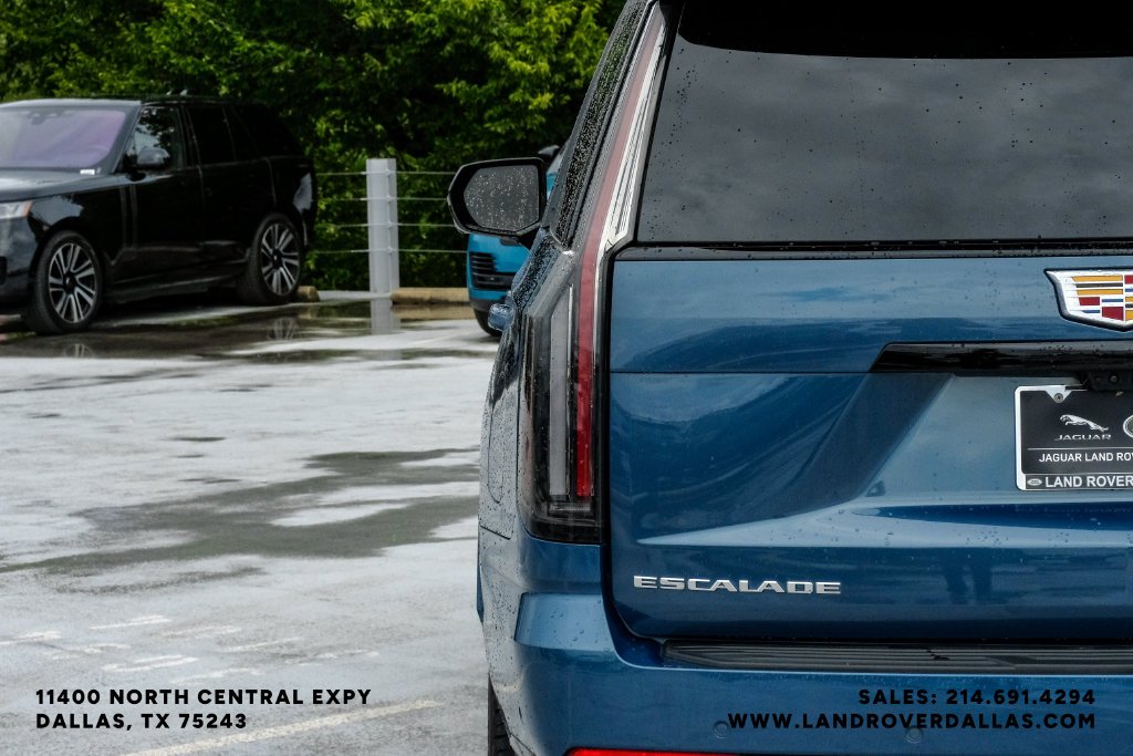 Used 2025 Deep Sea Metallic Cadillac Sport image 47