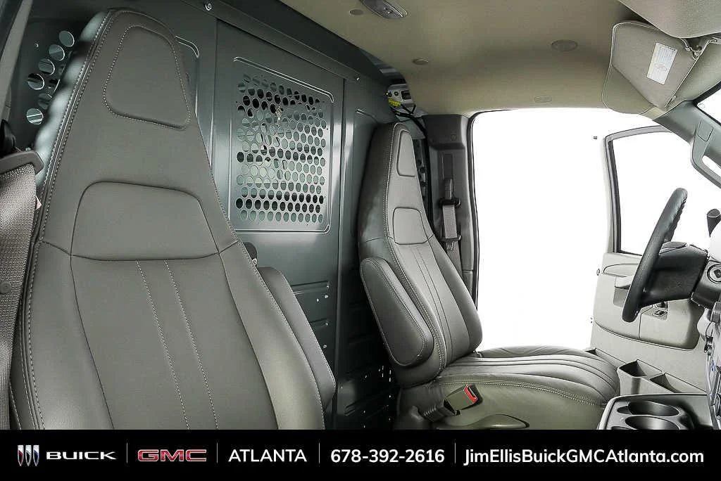 New 2025 Summit White GMC Work Van image 16