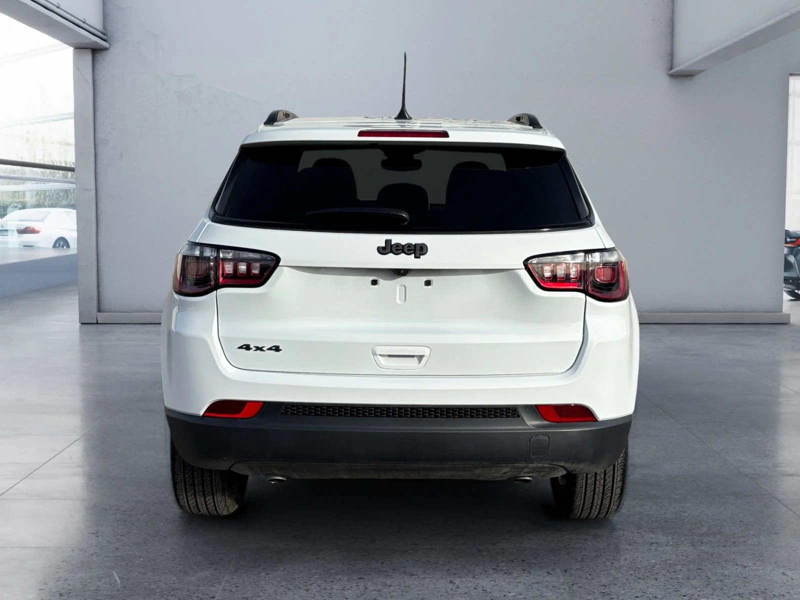 New 2026 Bright White Jeep North Altitude* 4x4, Pano Sunroof, Heated Seats, Wireless Charging Pad image 4