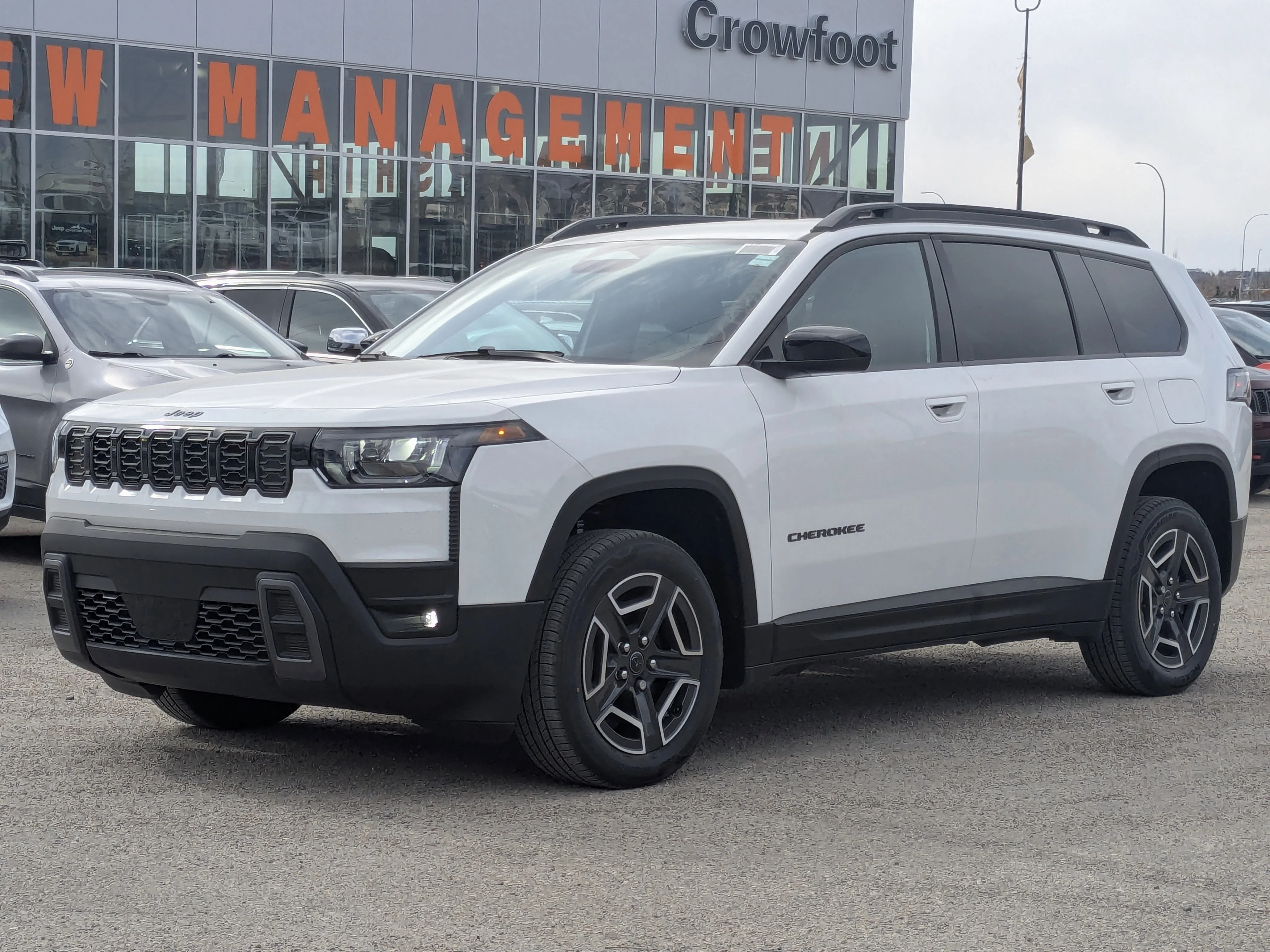 New 2026 White Jeep Laredo - - Pkg 23F  - Mopar Protect Pkg  - All-Weather Mats  - Compact Spare  & More image 4