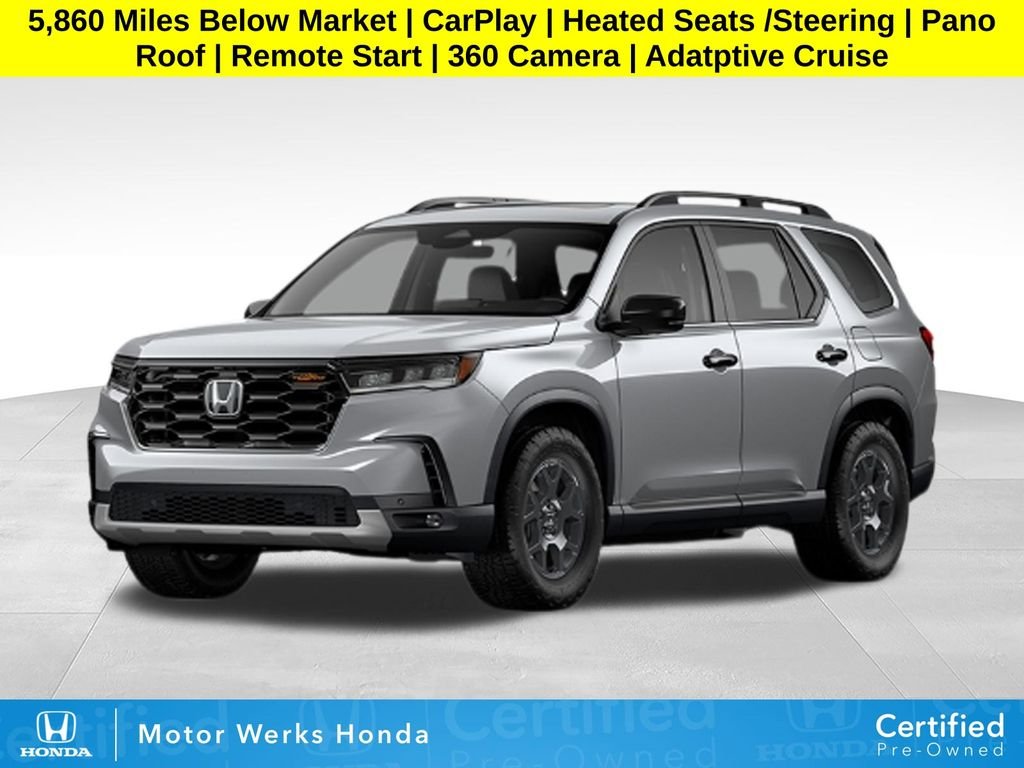 Certified Used 2025 Radiant Red Metallic II Honda TrailSport image 1