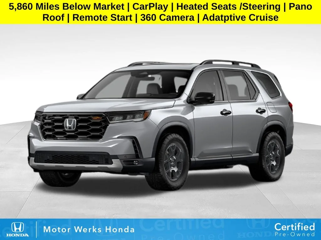 Certified Used 2025 Red Honda TrailSport image 1
