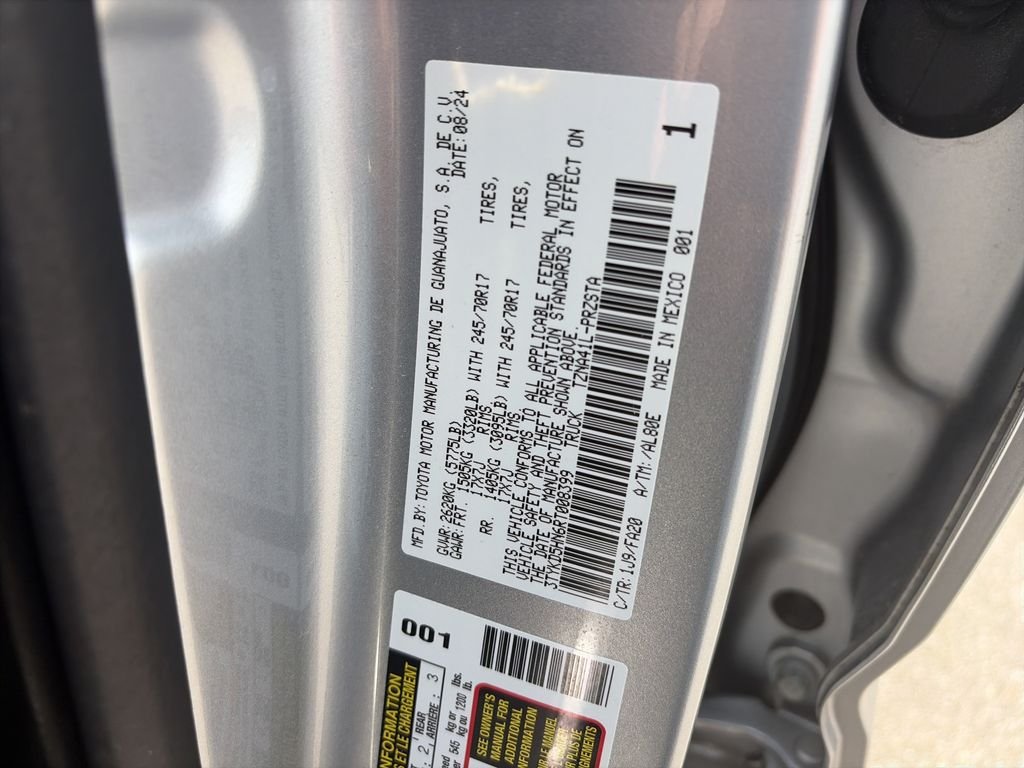 Used 2024 Celestial Silver Metallic Toyota SR image 34