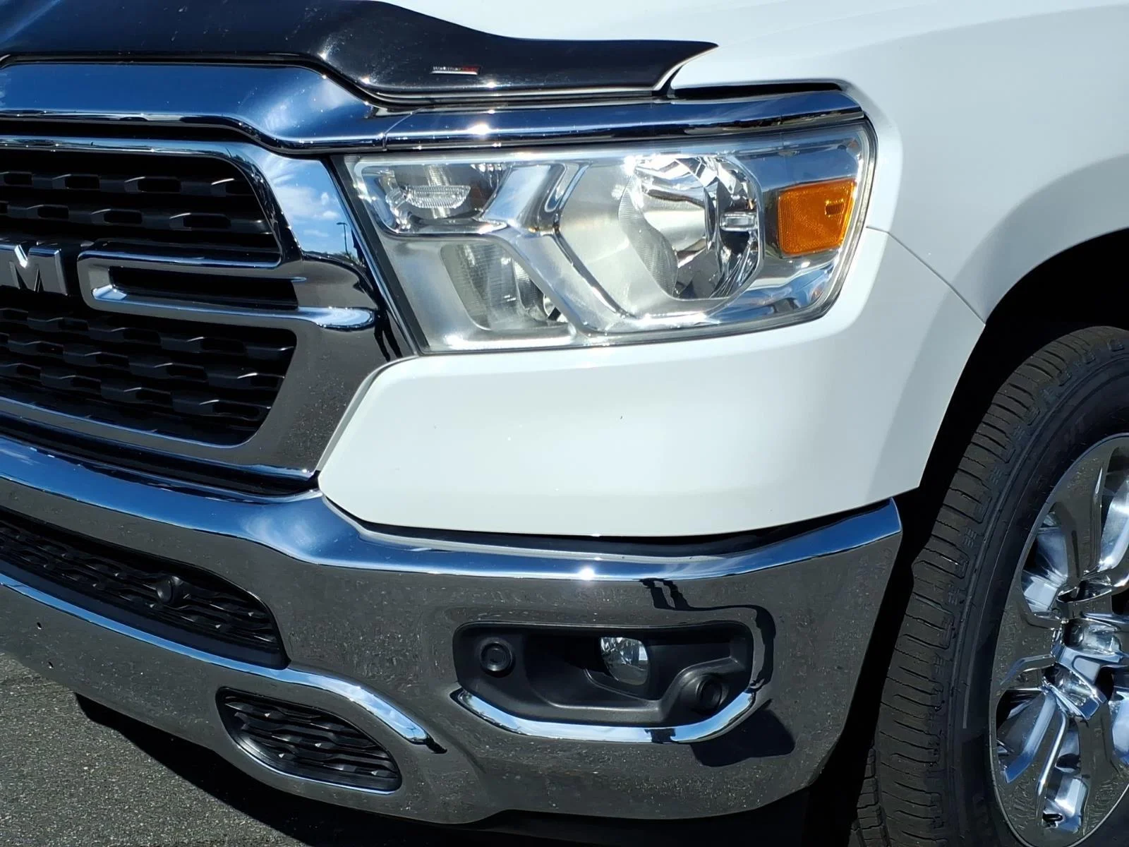 Used 2023 Bright White Clearcoat Ram Big Horn image 16