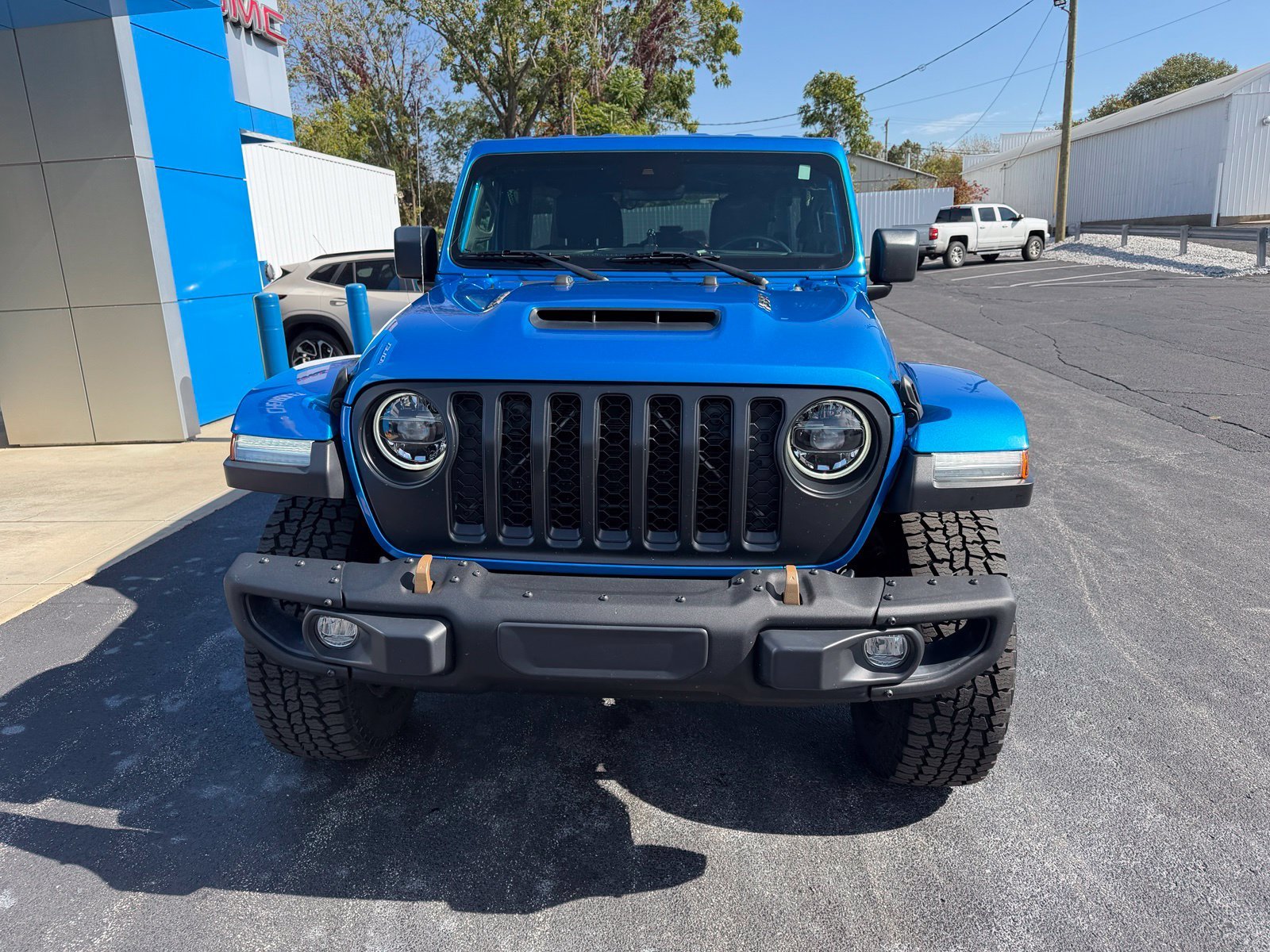 Used 2022 Blue Jeep Unlimited Rubicon 392 image 8