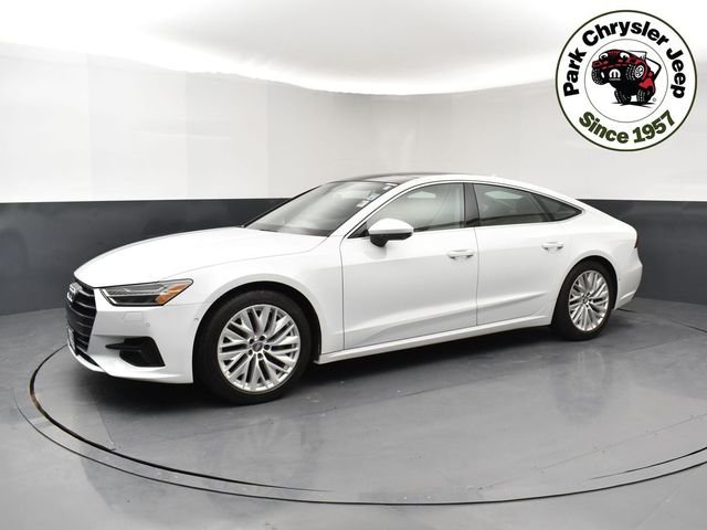 Used 2019 White Audi 3.0T Premium Plus image 3